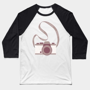 Squiggle pattern camera Baseball T-Shirt